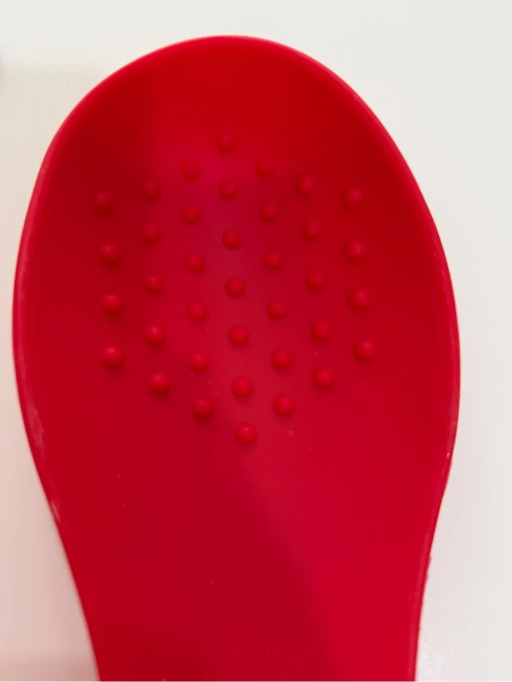 Red Silicone Spoon Rest